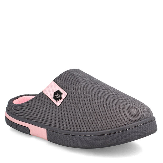 Pantufla Mujer Bata In&eacute;s, GRIS CLARO