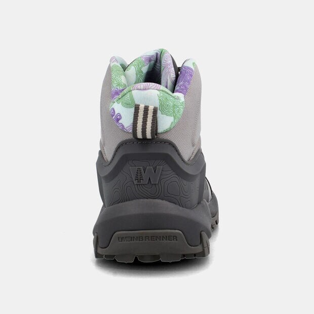 Bot&iacute;n Outdoor Mujer Weinbrenner X-Hiker Drift Hi , GRIS