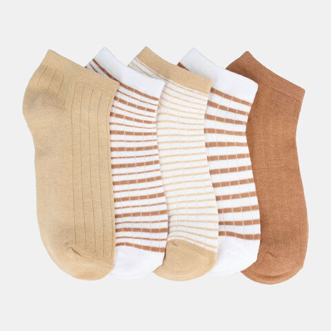 Calcetines Mujer Bata 5Pack Design Liner  , AMARILLO