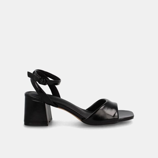 Sandalia Mujer Bata Marcial, NEGRO
