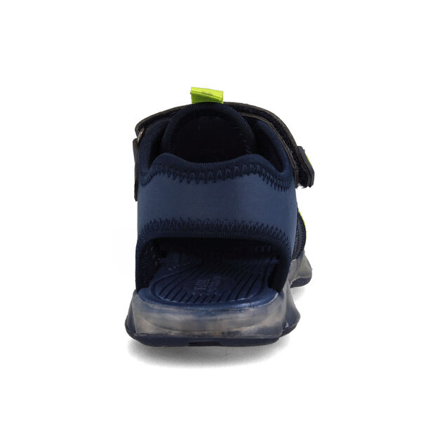 Sandalia con Luces Niño Bubblegummers Unai  , NEGRO