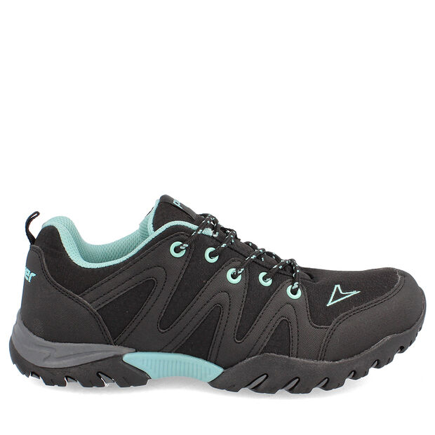 Zapatilla Outdoor Mujer Power Quest Lore, NEGRO