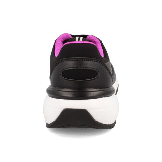 Zapatilla Mujer North Star Retro Rave, NEGRO