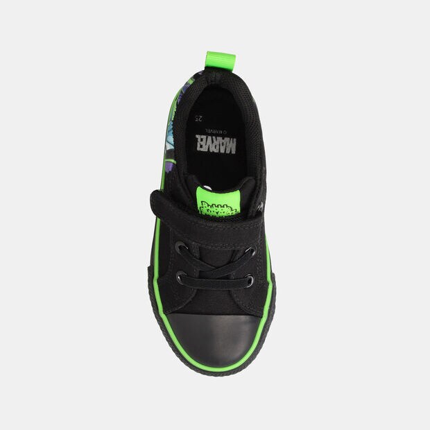 Zapatilla Ni&ntilde;o Bubblegummers/Marvel Astorga , NEGRO