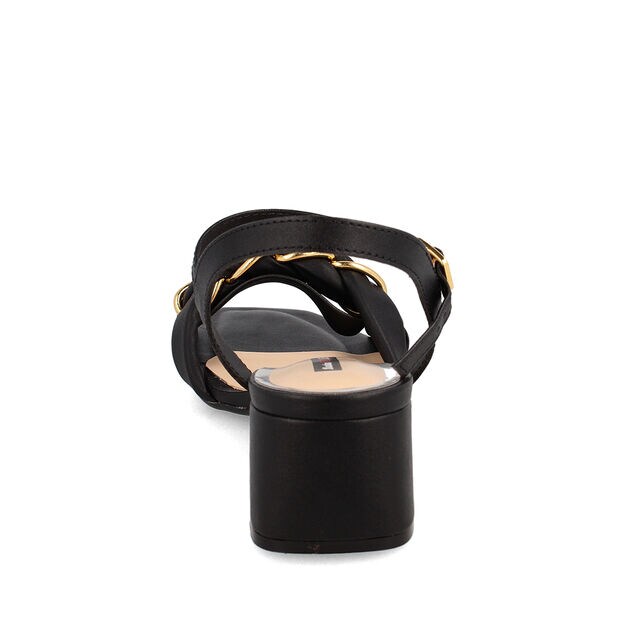 Sandalia Mujer Bata Red Label Sanam, NEGRO