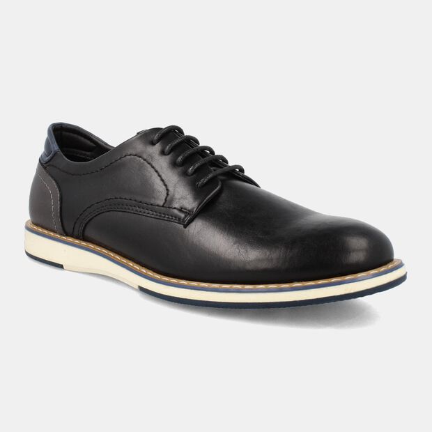 Zapato Hombre Bata Hugo   , NEGRO