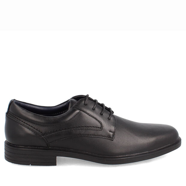 Zapato Cuero Bata Comfit Hombre Timo  , NEGRO
