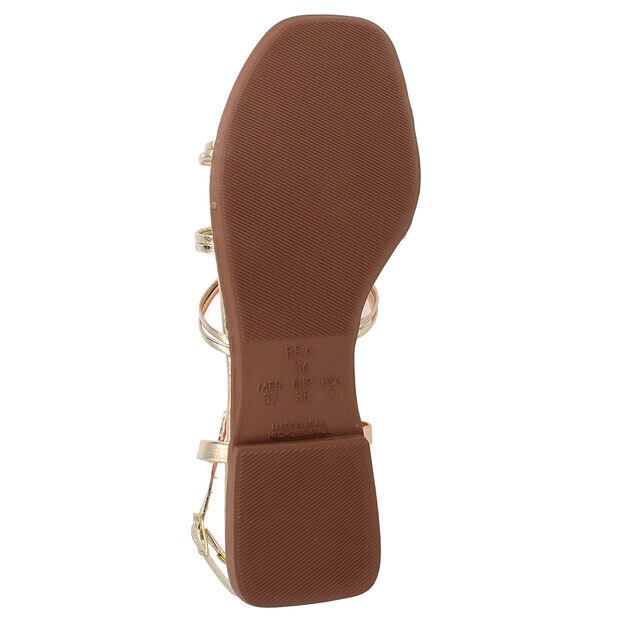 Sandalia Mujer Bata Red Label Jaylin, AMARILLO