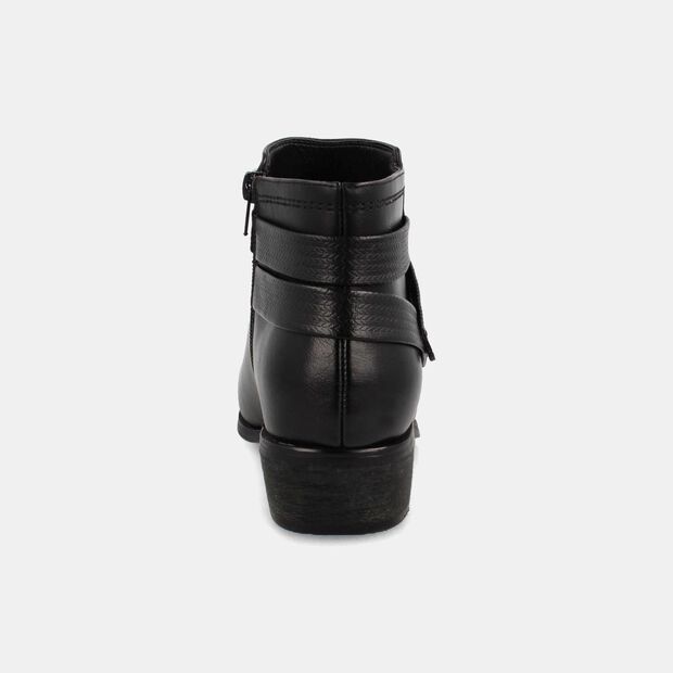 Bot&iacute;n Mujer Bata Canela, NEGRO