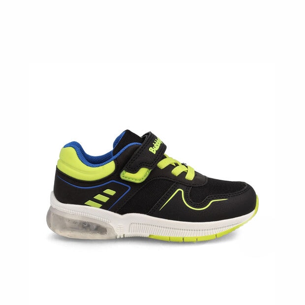 Zapatilla con Luces Ni&ntilde;o Bubblegummers Ocean     , NEGRO