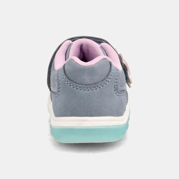 Zapatilla con Luces Niña Bubblegummers Tokio     , AZUL