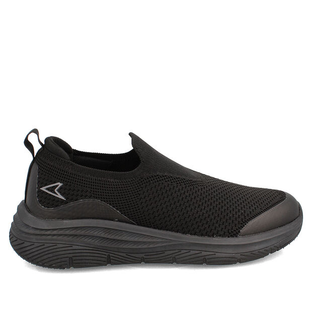 Zapatilla Deportiva Hombre Power Helca Walking, NEGRO