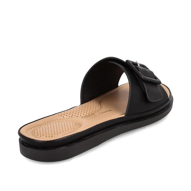 Sandalia Mujer Bata Comfit Carisslis, NEGRO