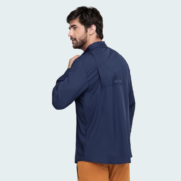 Camisa Hombre Weinbrenner Bund   , AZUL