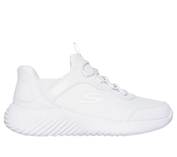 Zapatilla Ni&ntilde;a Skechers Bounder Elite-Studiez, BLANCO