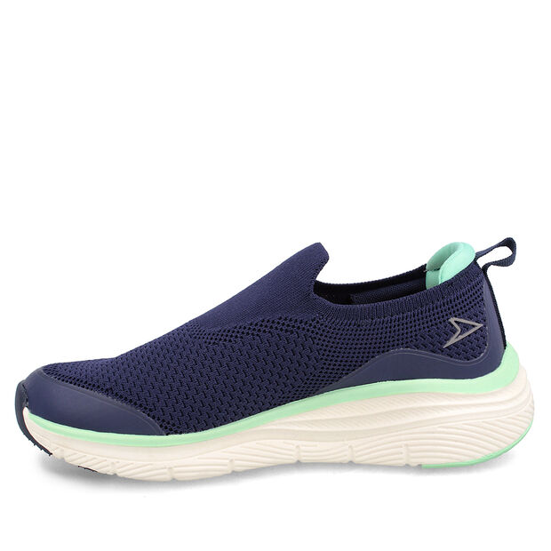Zapatilla Deportiva Mujer Power Helca Walking , AZUL