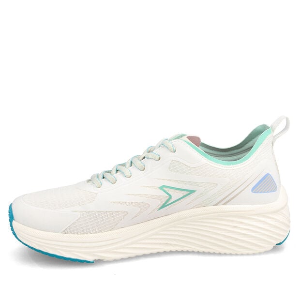 Zapatilla Deportiva Mujer Power Reise Walking , BLANCO