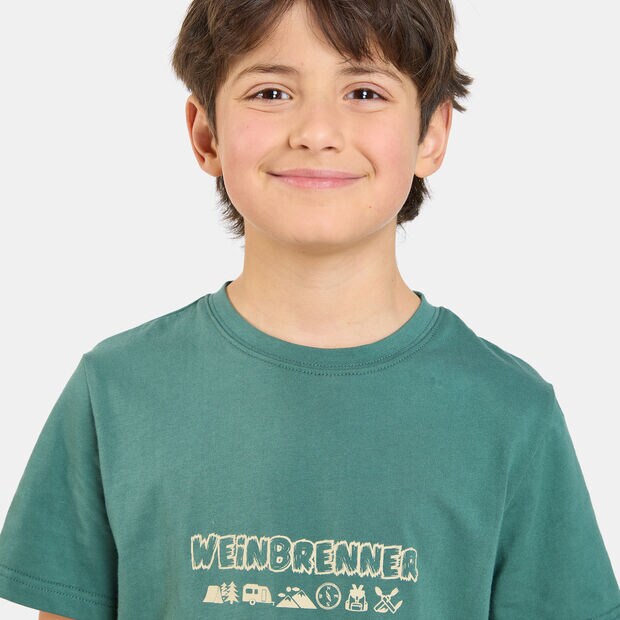 Polera Ni&ntilde;o Weinbrenner Boy Indo , AGUA