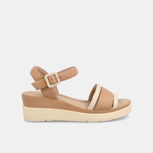 Sandalia Mujer Bata Comfit Ciarnsa , ARENA CLARA