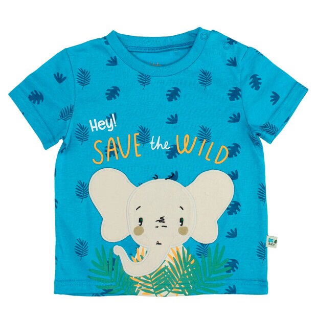 Polera Ni&ntilde;o Bubblegummers Elevated Nature , AZUL