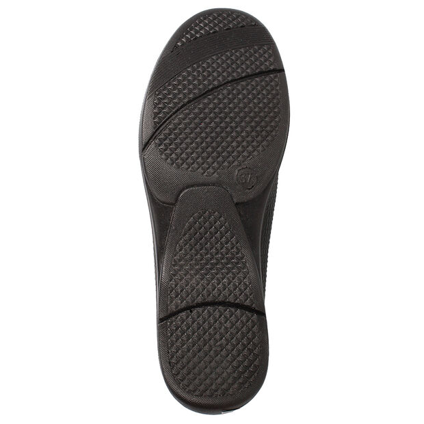 Mocas&iacute;n Mujer Bata Comfit Tali , NEGRO
