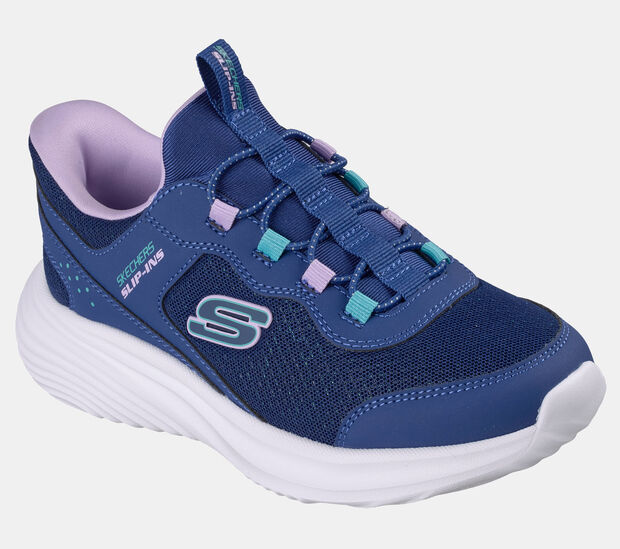 Zapatilla Ni&ntilde;a Skechers Wave 92 , AZUL