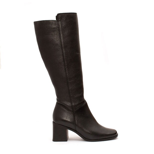 Bota Mujer Bata Violeta , NEGRO