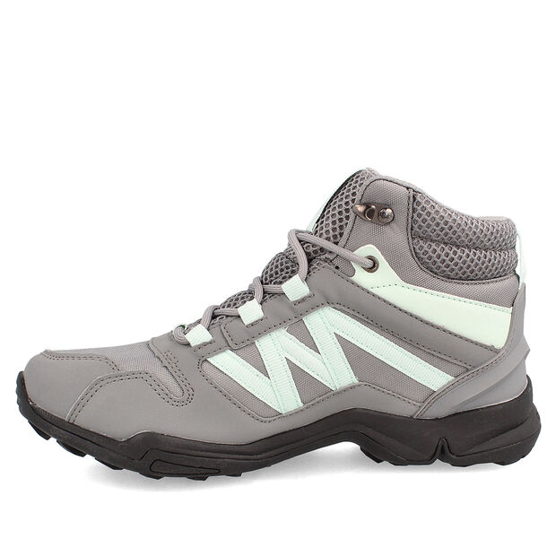 Bot&iacute;n Outdoor Mujer Weinbrenner New Serra Mid , GRIS CLARO