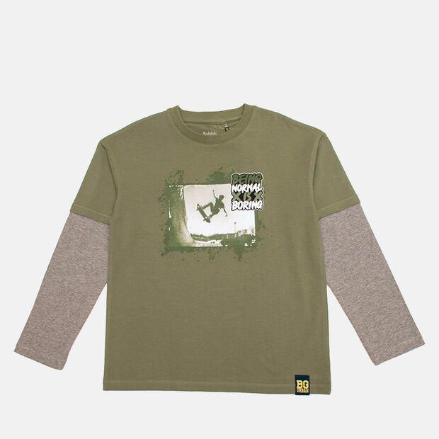 Polera Ni&ntilde;o Bubblegummers Lucas  , AGUA