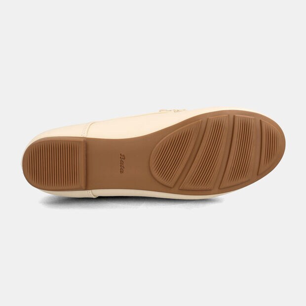 Mocasines Mujer Bata Virginia, BLANCO