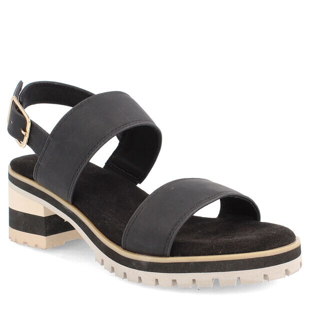 Sandalia Mujer Bata Journey, NEGRO