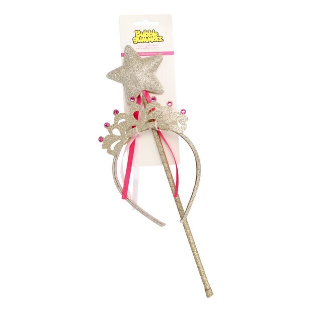 Cintillo Ni&ntilde;a Bubblegummers Queen  , MULTICOLOR