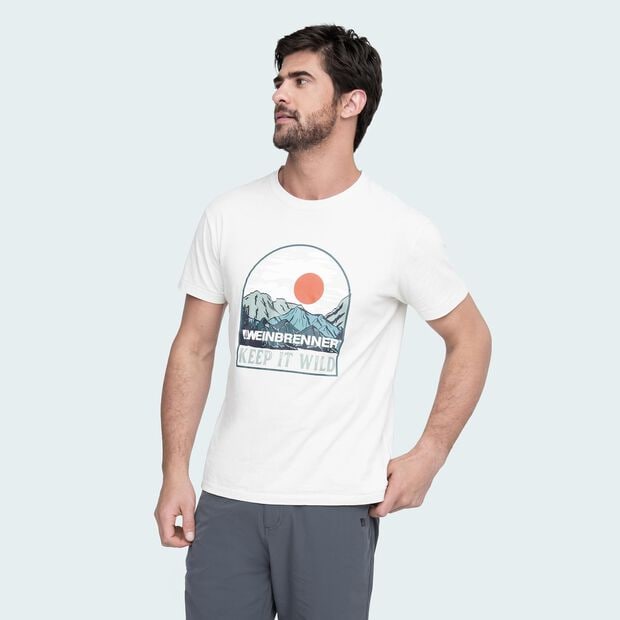 Polera Hombre Weinbrenner Lircay   , BLANCO