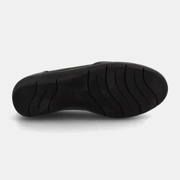 Mocas&iacute;n Mujer Bata Comfit Frida , NEGRO