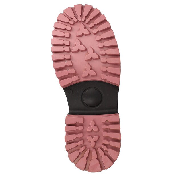 Mocas&iacute;n Mujer Bata Red Label Raffa , NEGRO
