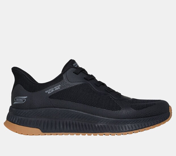Zapatilla Hombre Skechers Bobs Squad 4 Running, NEGRO