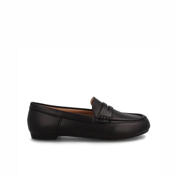 Mocasines Mujer Bata Virginia, NEGRO