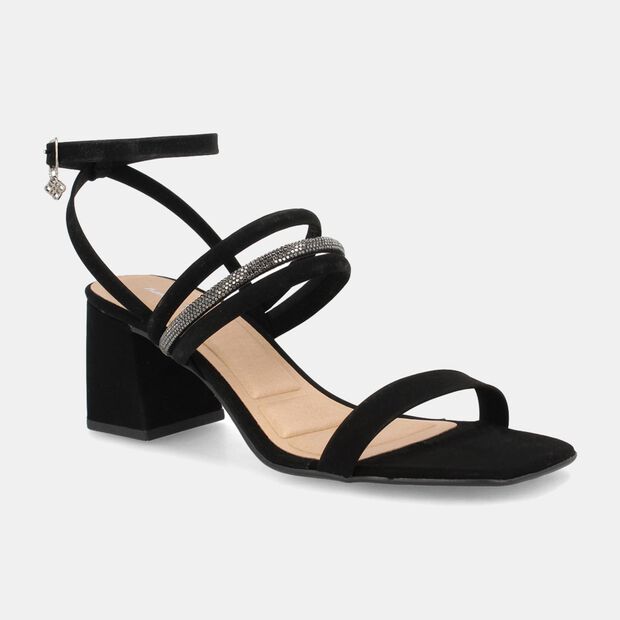Sandalia Mujer Bata Red Label Radiant, NEGRO