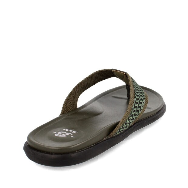 Sandalia Hombre Bata Quiet   , VERDE OLIVA