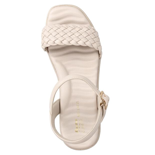 Sandalia Mujer Bata Comfit Mina, BLANCO BRILLANTE
