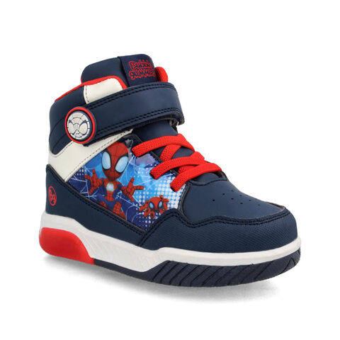 Zapatilla con Luces Niño Marvel Spiderman     , AZUL