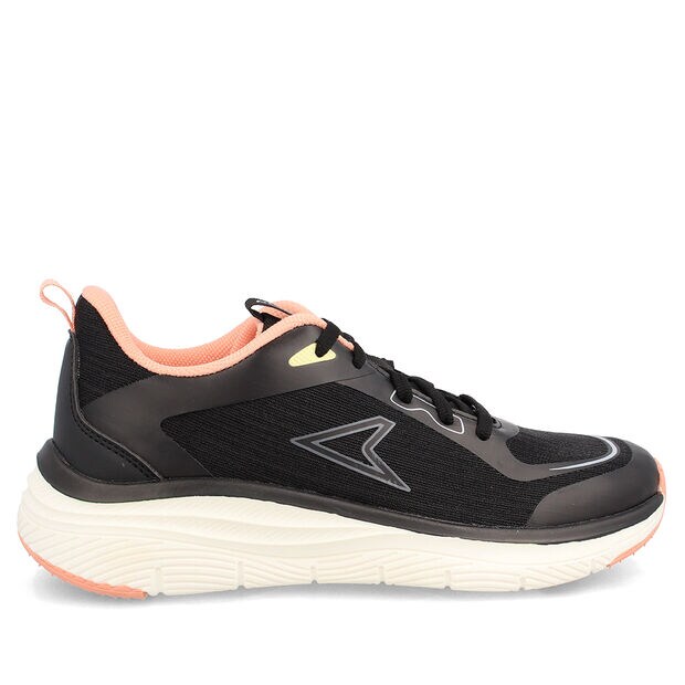 Zapatillas Deportivas Mujer Power Helca Running   , NEGRO