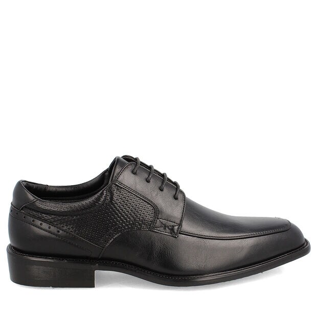 Zapato Hombre Bata Barnes cordones  , NEGRO