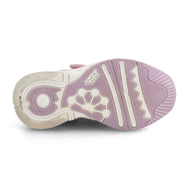 Zapatilla con Luces Ni&ntilde;a Bubblegummers Ocean, BURGUNDY (o BORGO&Ntilde;A)