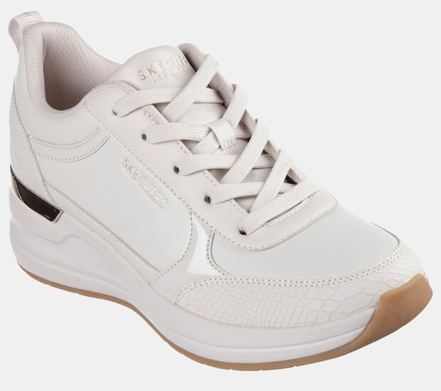 Zapatilla Mujer Skechers Billion 2 Fine Shine , BLANCO