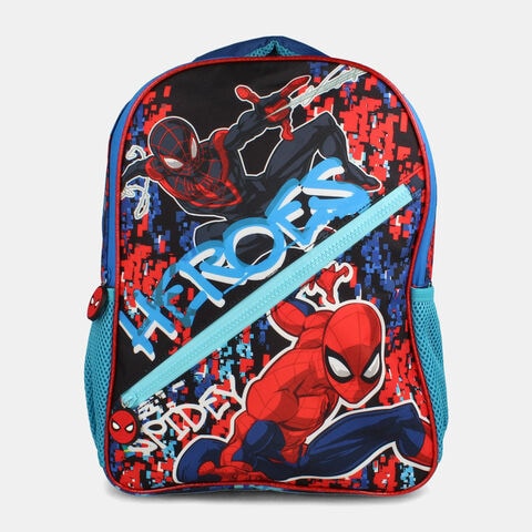 Mochila Ni&ntilde;o Bubblegummers Spiderman Ci, AZUL