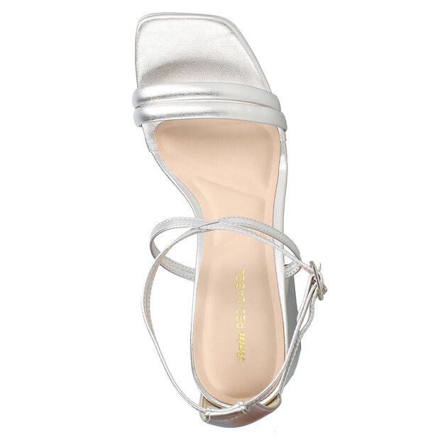Sandalia Mujer Bata Red Label Rosa, BLANCO APAGADO