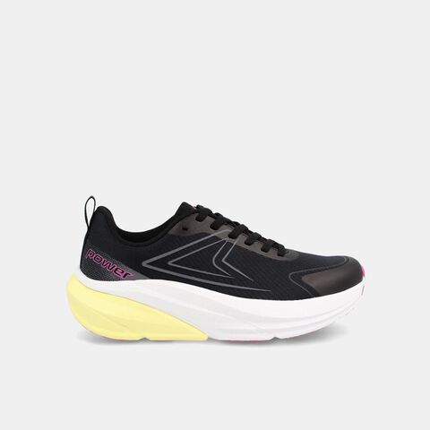 Zapatilla Deportiva Mujer Power Duofoam Max 500 Delu Running , NEGRO