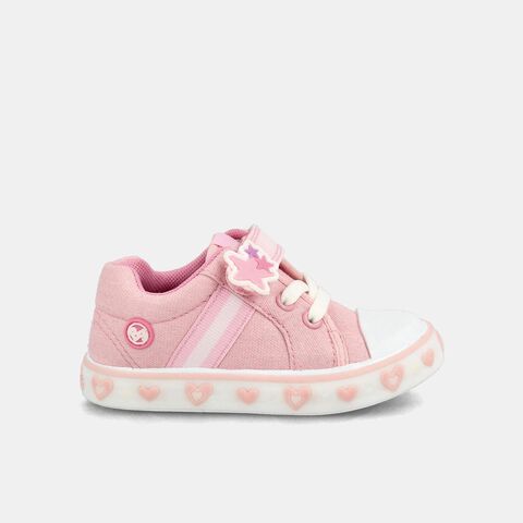 Zapatilla con Luces Niña Bubblegummers Bloom     , BURGUNDY (o BORGOÑA)