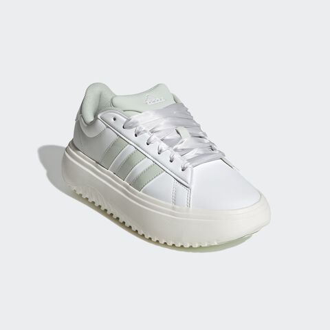 Zapatilla Mujer Adidas Grand Court Platform, BLANCO